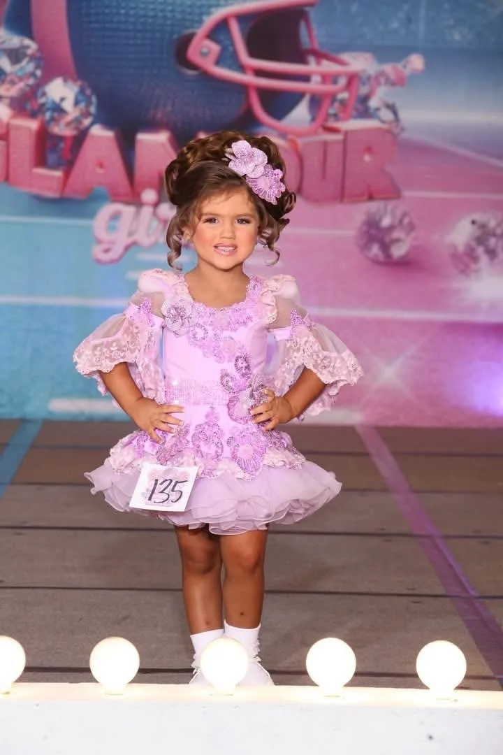 AM- Ruby Belle Purple Glitz Dress 18/3 