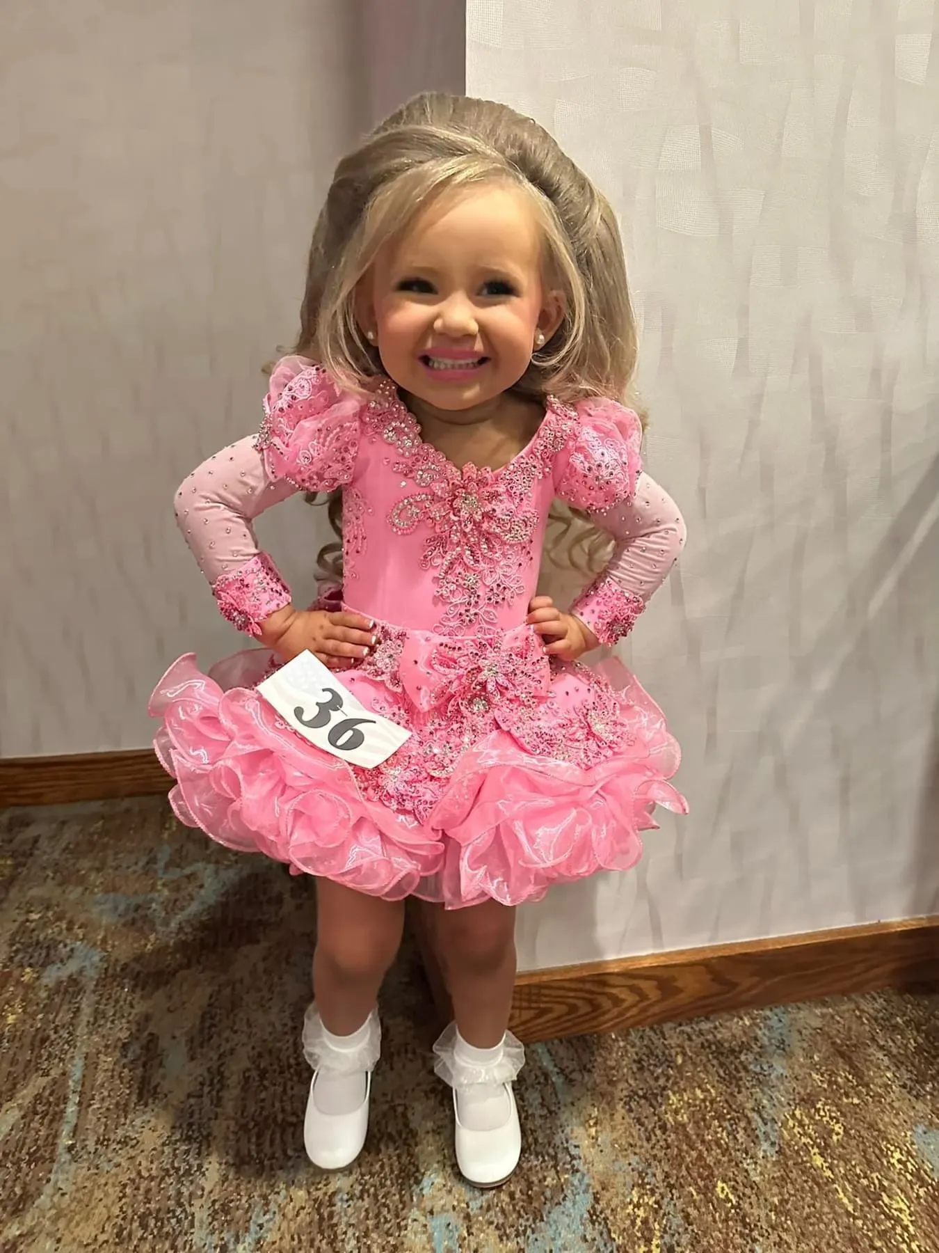 AM- Pink Connie Hobson glitz Dress 18/3