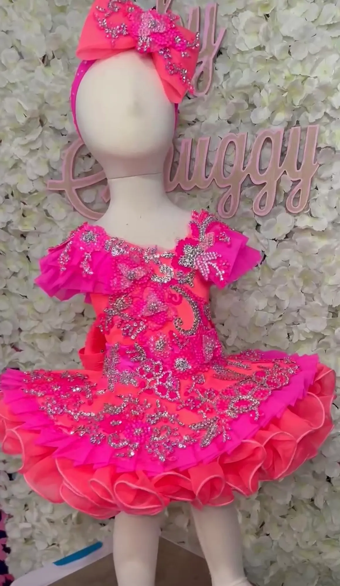 Baby Shuggy Hot Pink/Coral