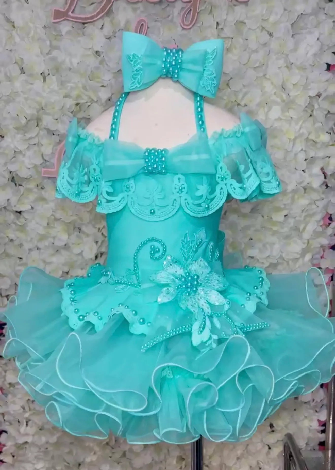 TT- Teal Shuggy Natural Dress