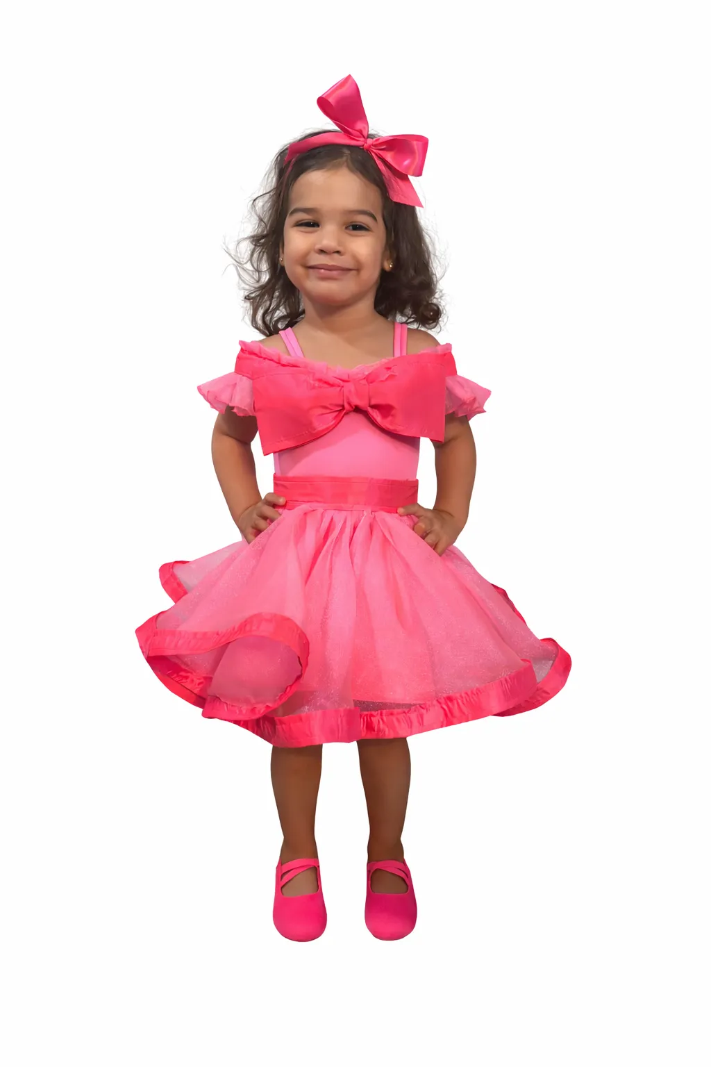 AM- Racheal Martinez Natural Hot Pink Dress 12/2-18/3 