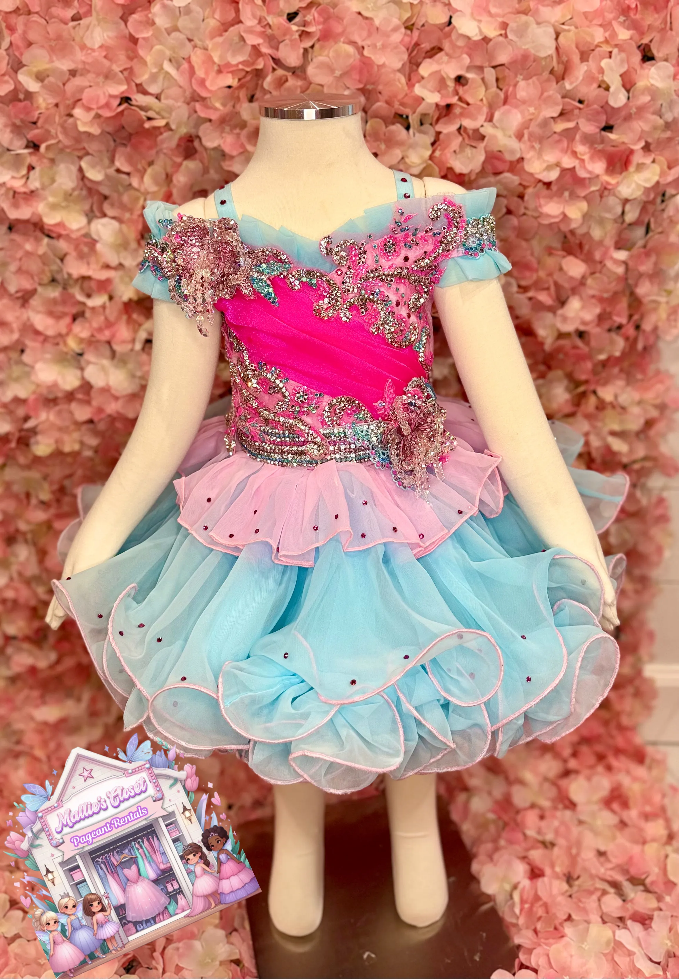 TT 18/3 Pink and Blue Toni O