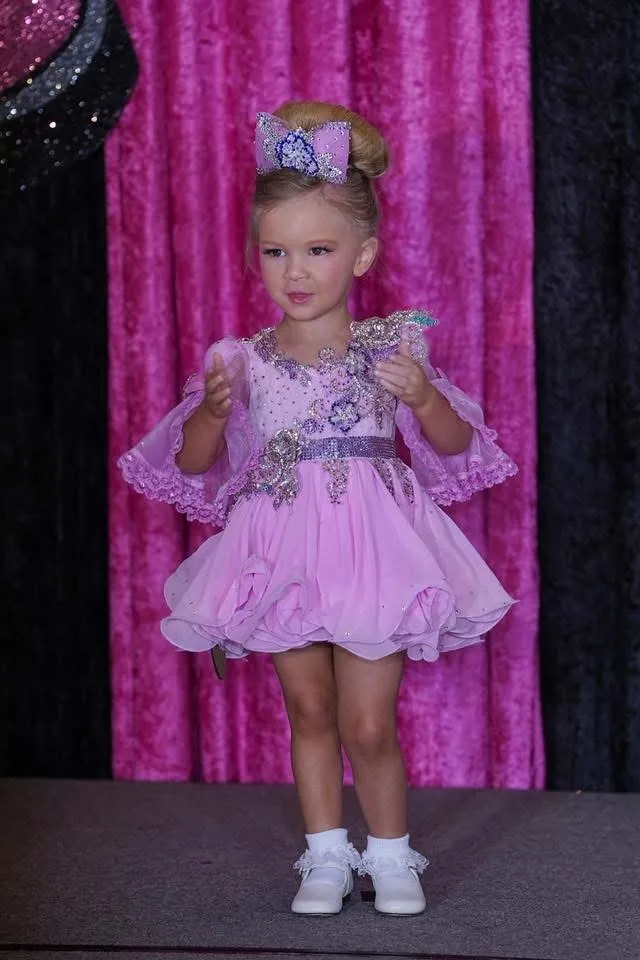 AM- Pink Toni o glitz dress 12/2