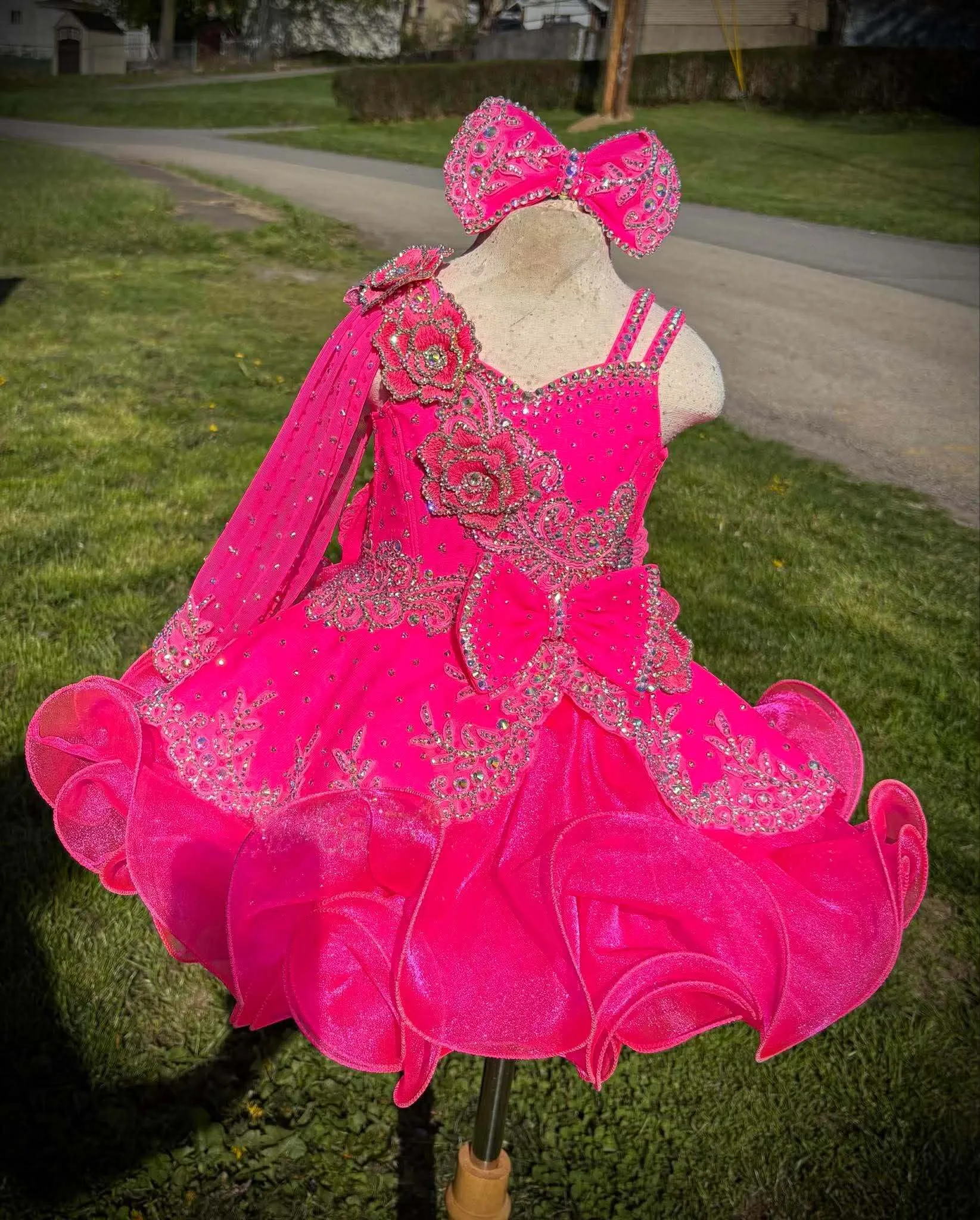 AM- Boo Bear Hot Pink Dress 18/3 