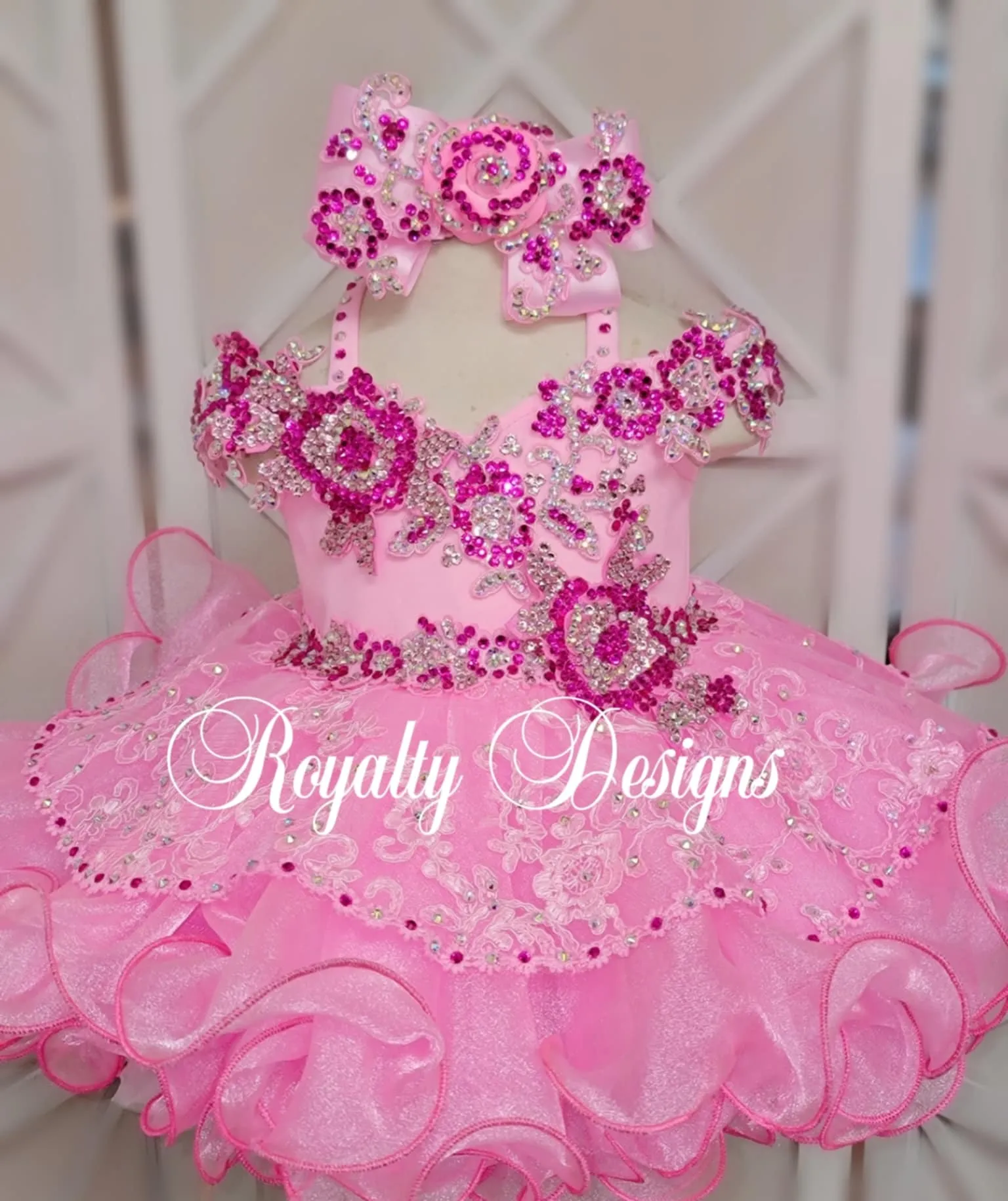 TT- 6/12 Pink Sparkle Royalty