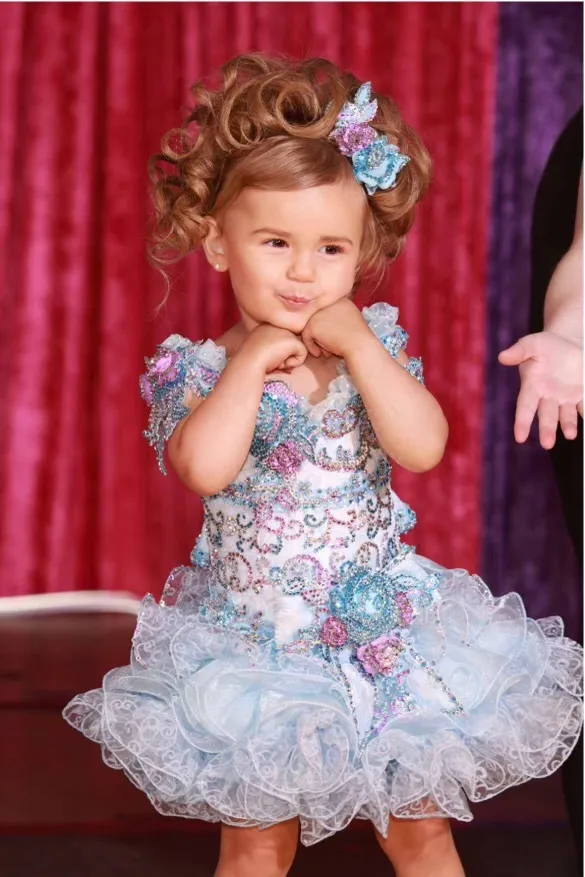 AM- Shuggy Blue Glitz dress 18/3 