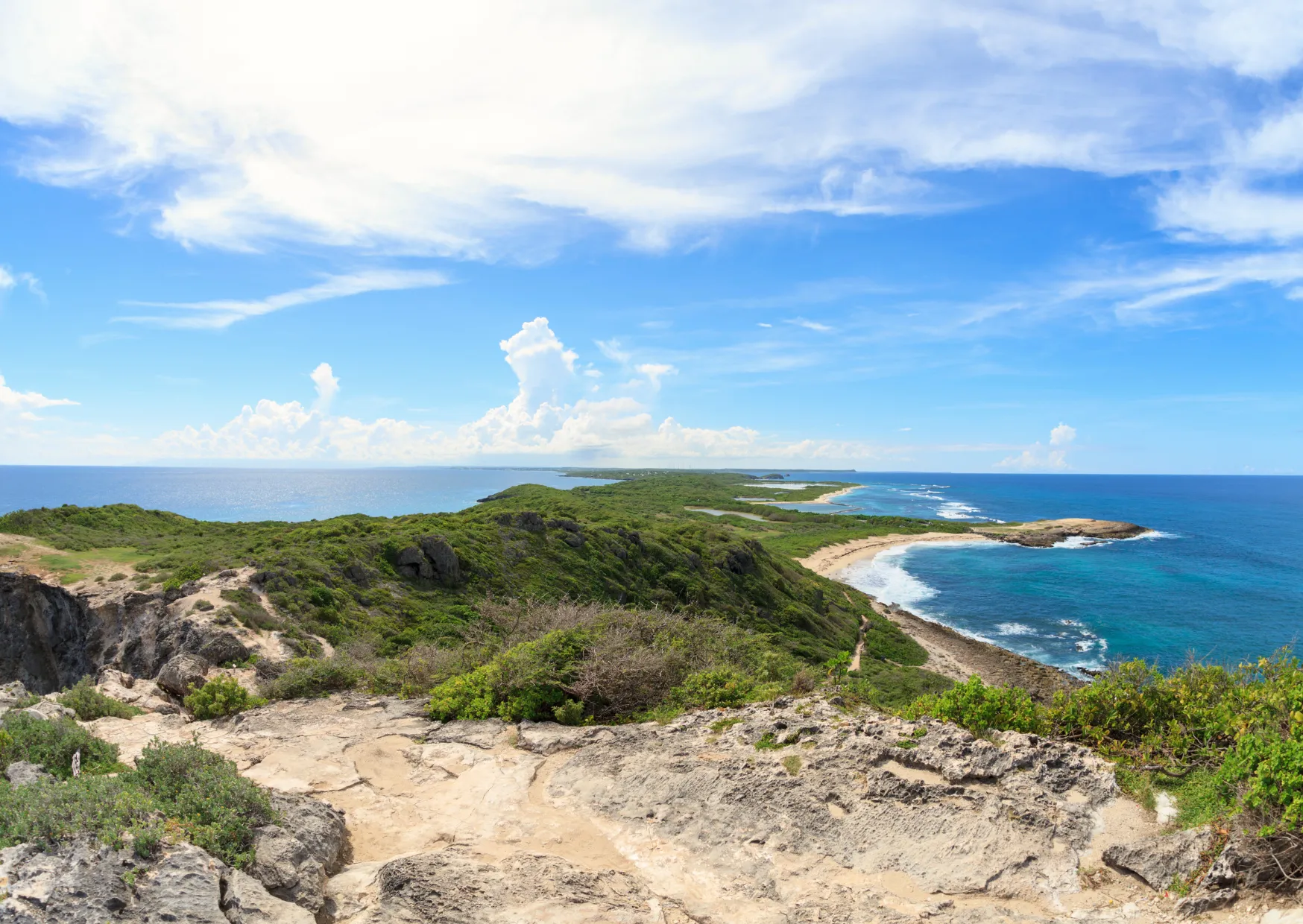 Balade à Pointe des Châteaux en Vélo électrique