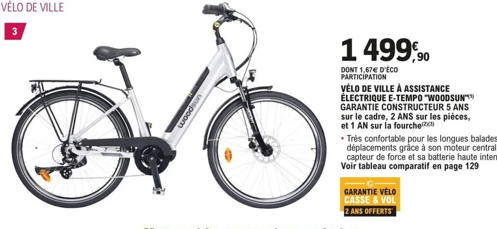 Vélo de Balade Électrique 2