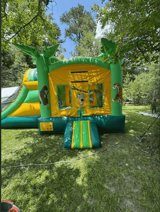 Tropical Jungle Bounce House