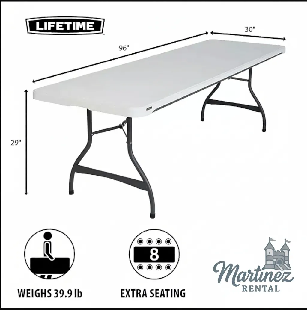 8ft Table