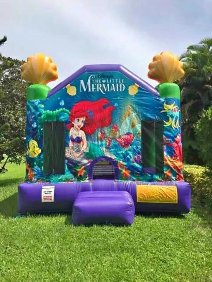 The Little Mermaid Bounce House