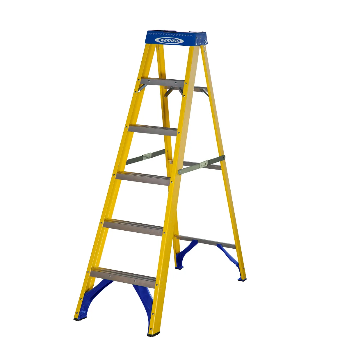 Werner Fibreglass Ladders (5 Step)