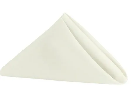 20"X20" Napkin Poly ivory