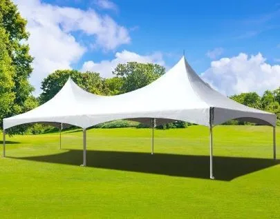 20' x 40' Premium High Peak Frame Party Tent - White