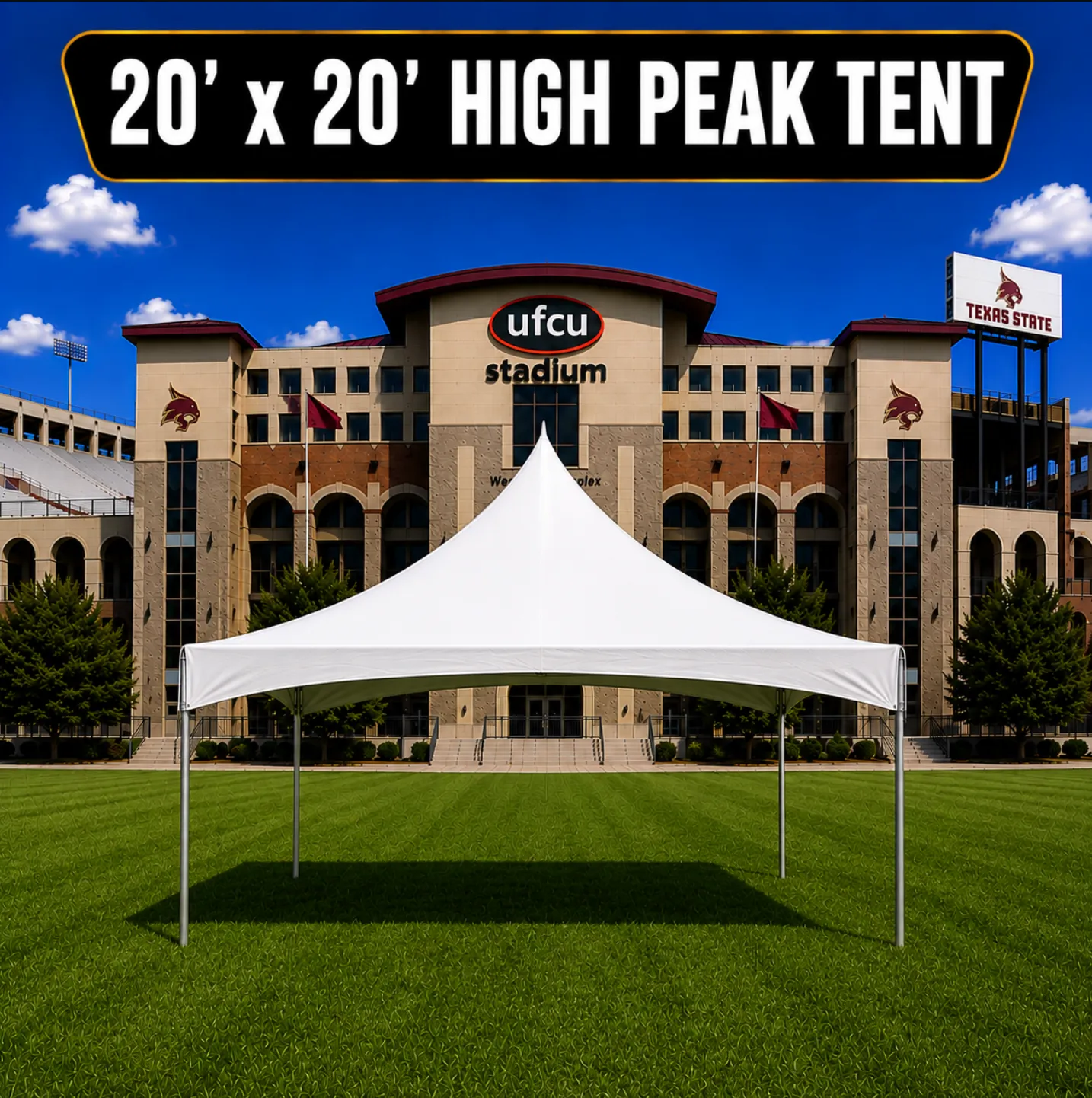 20' x 20' High Peak Tent 🏈