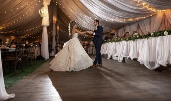 Dark Maple Dance Floor 12 x 12