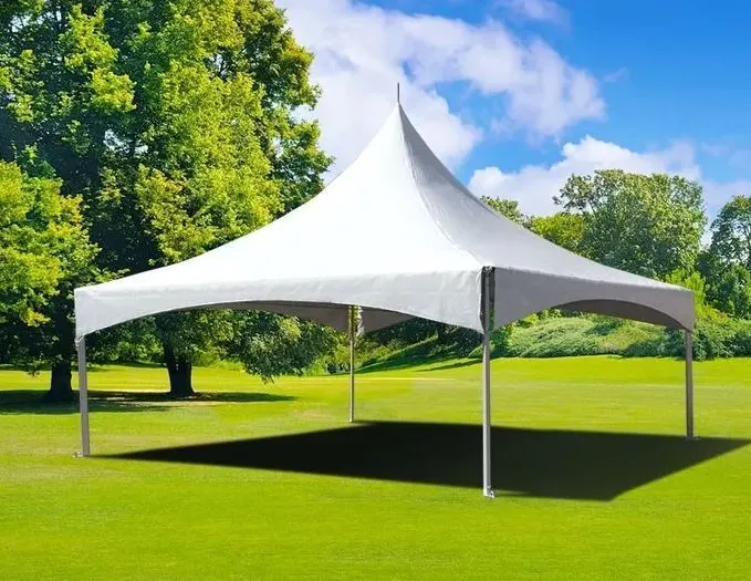 20' x 20' Premium High Peak Frame Party Tent - White