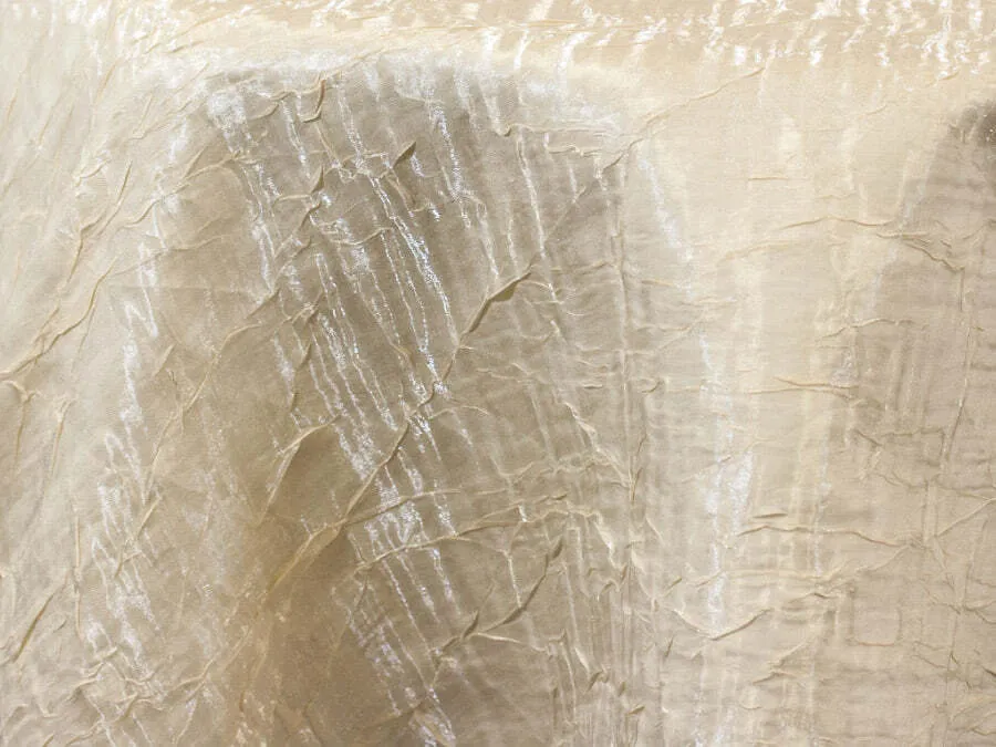 120" Rnd Crush Ivory