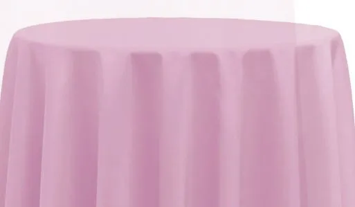 90 x 90 Square Poly Tablecloth Pink Balloon