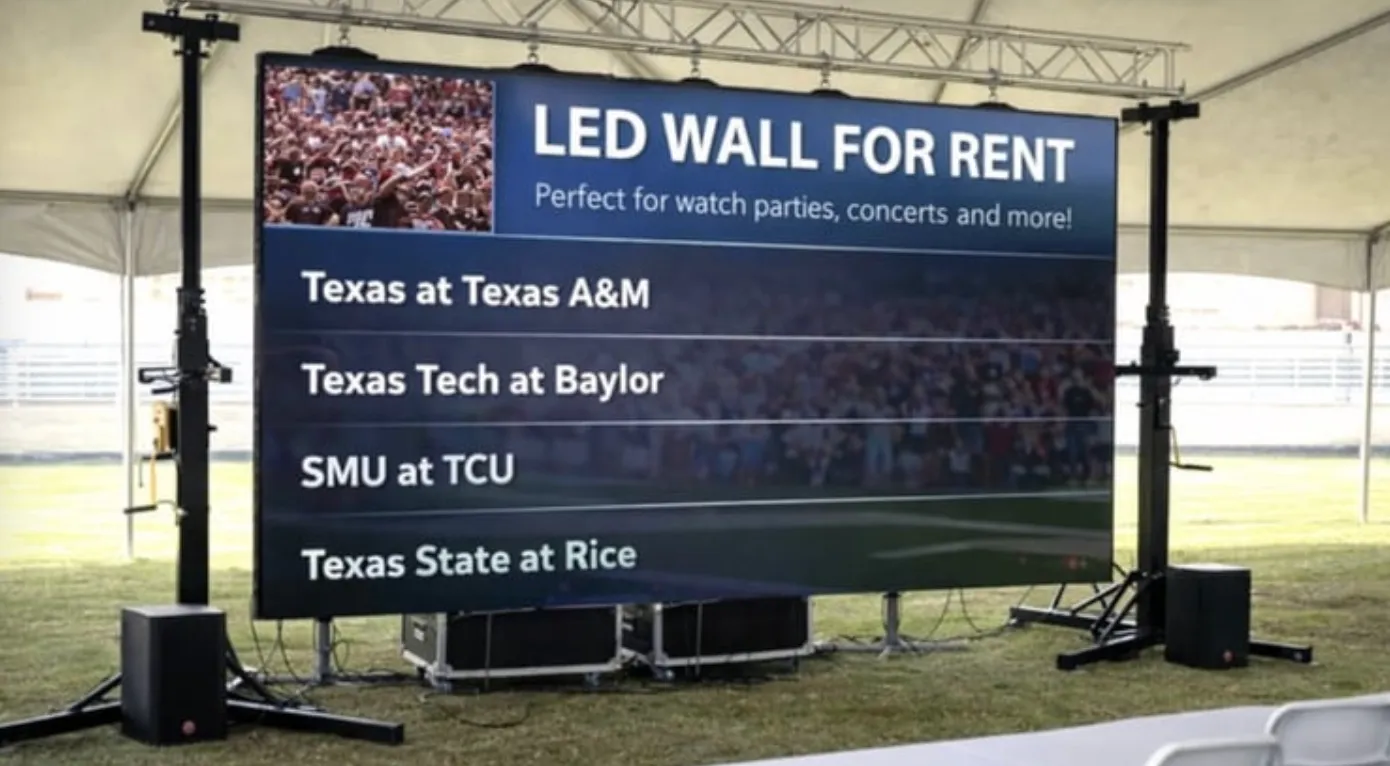 LED Wall (8ft x 16ft) 🏈