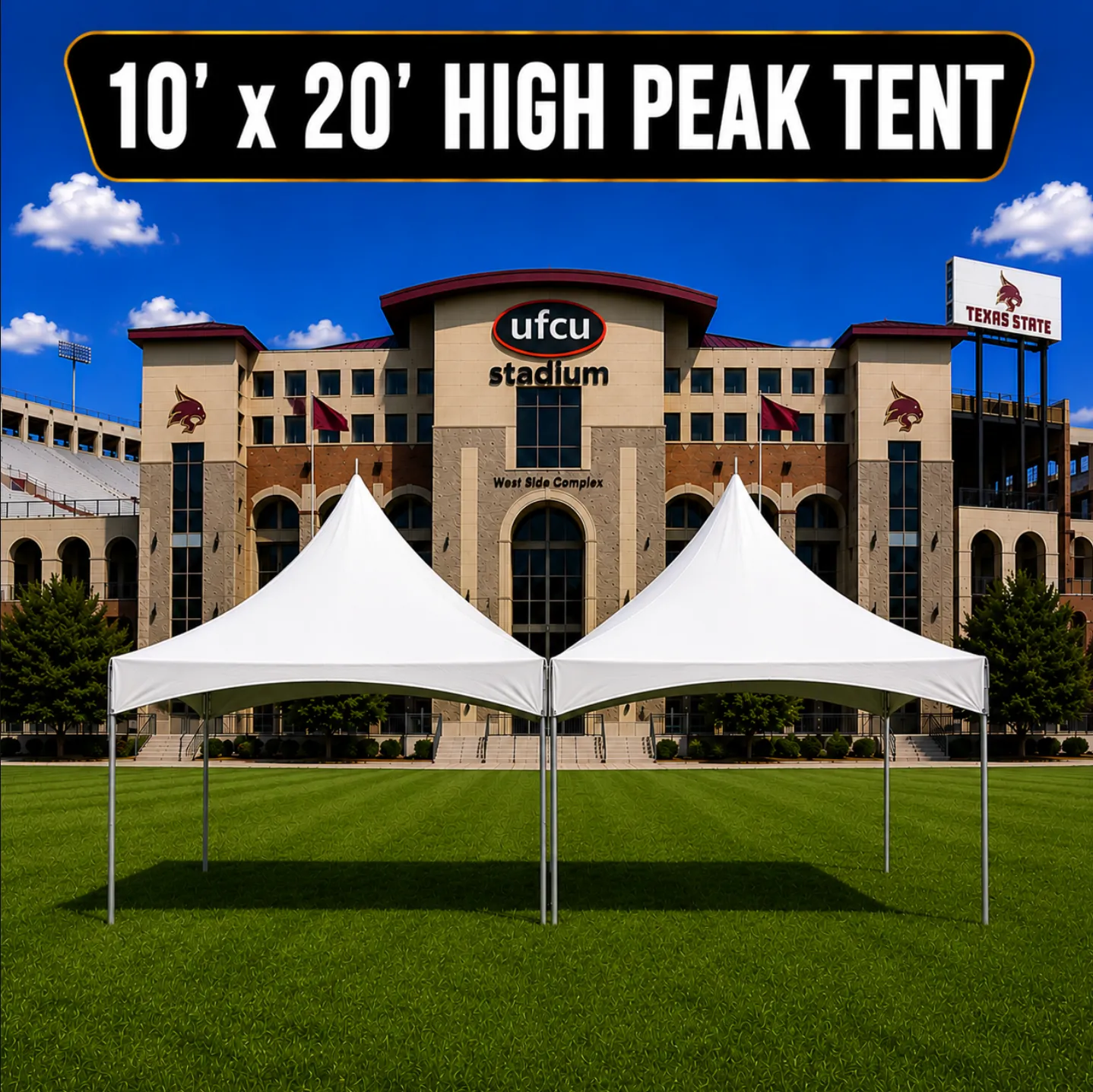 10' x 20' High Peak Tent