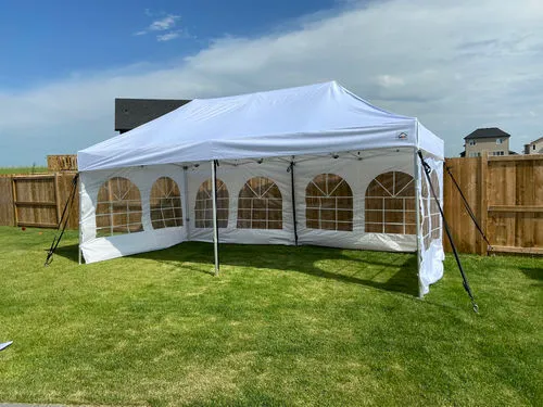 10x20 Popup Tent w/Window Walls