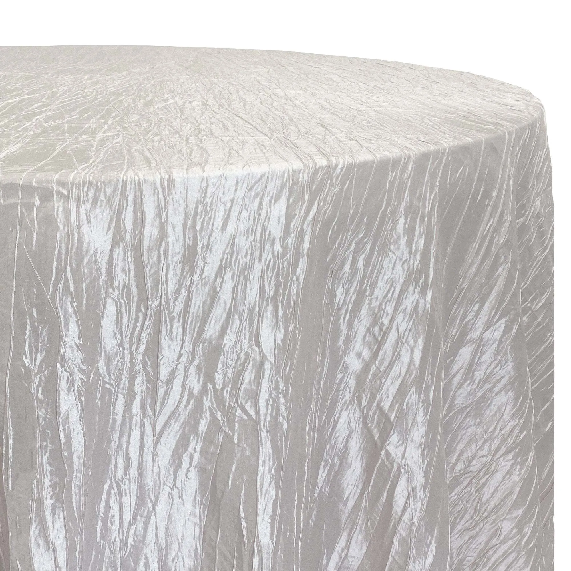 120" Rd Krinkle Ivory