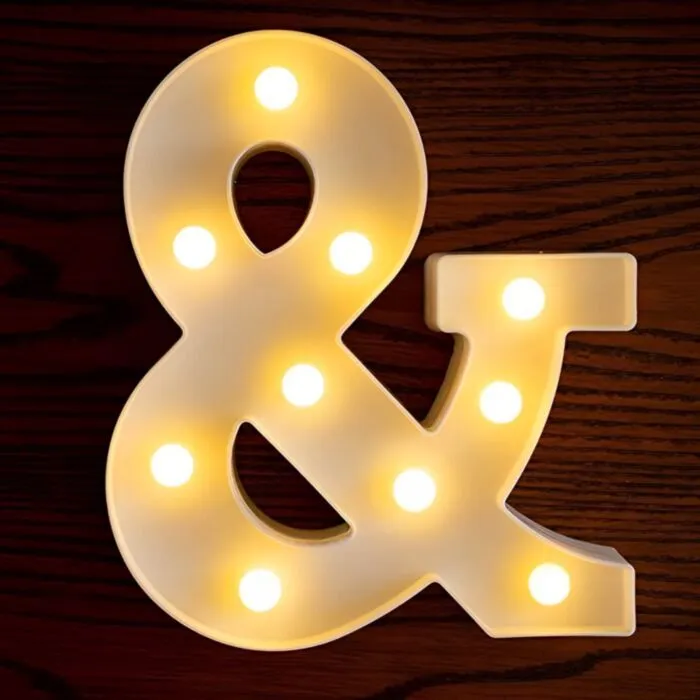 Marquee Letters 3ft "&"