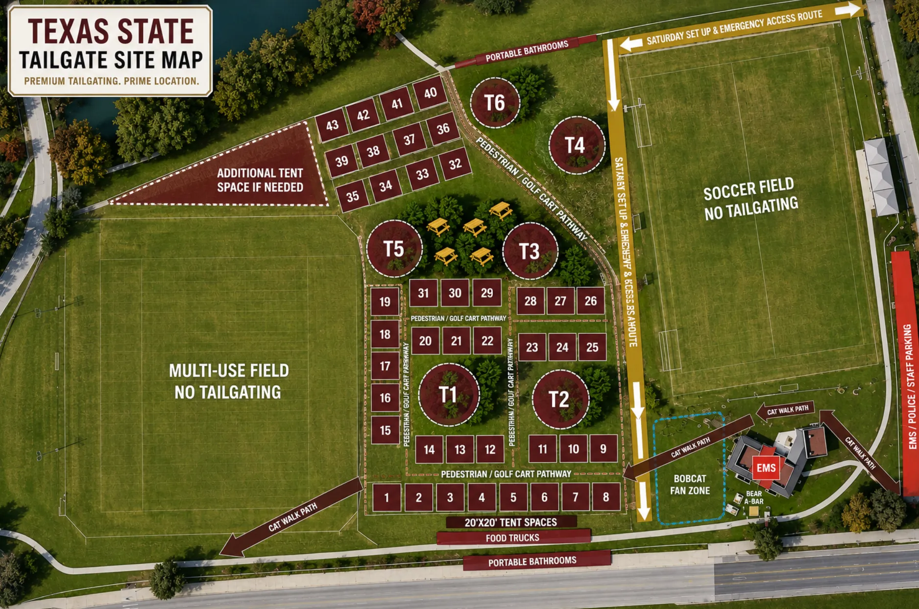 Reserved Tailgate Spot