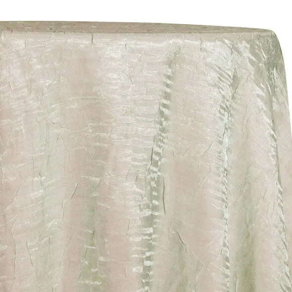 120" Rnd Crush Ivory