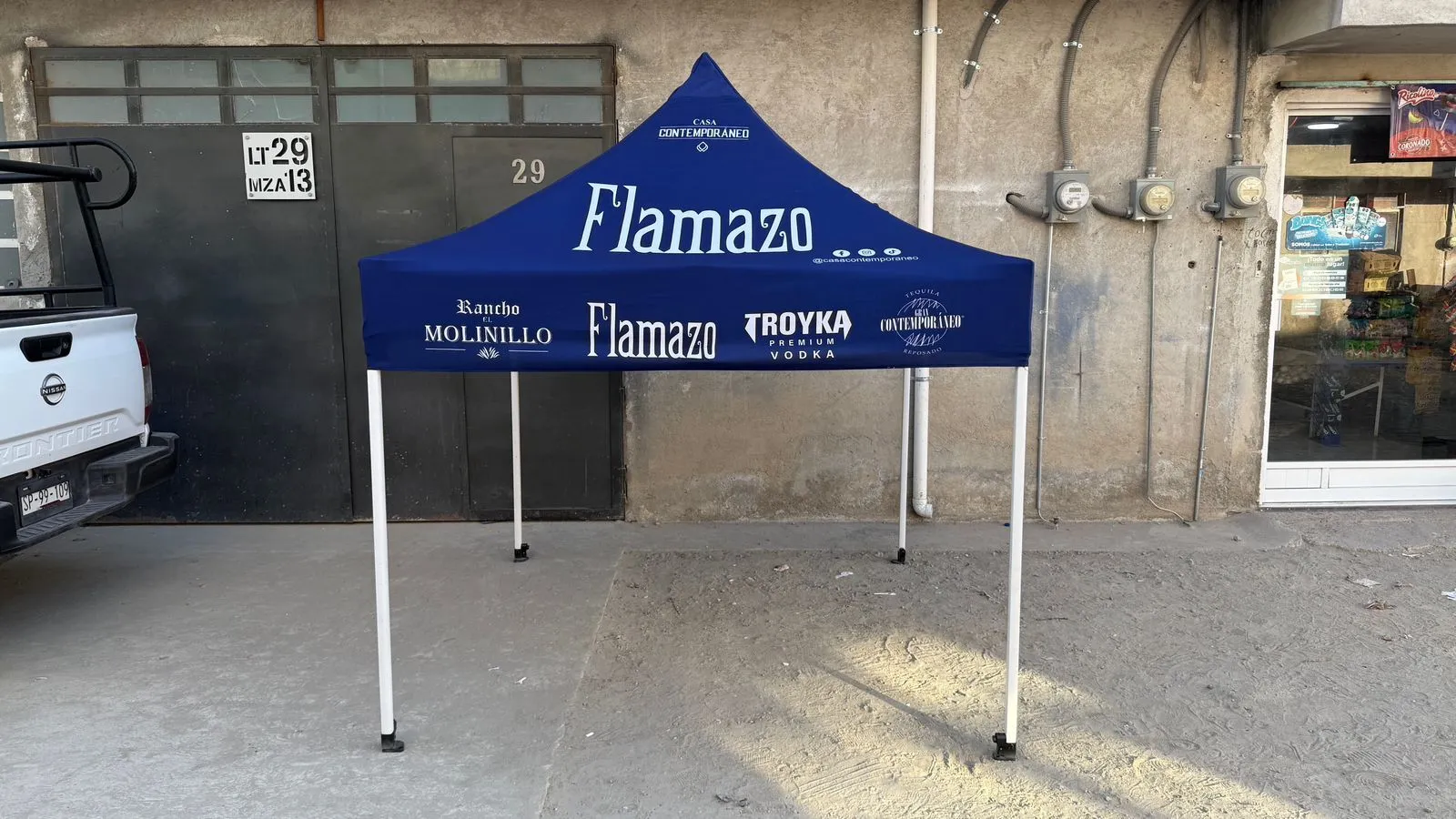 Carpa personalizada clásica 2x2 