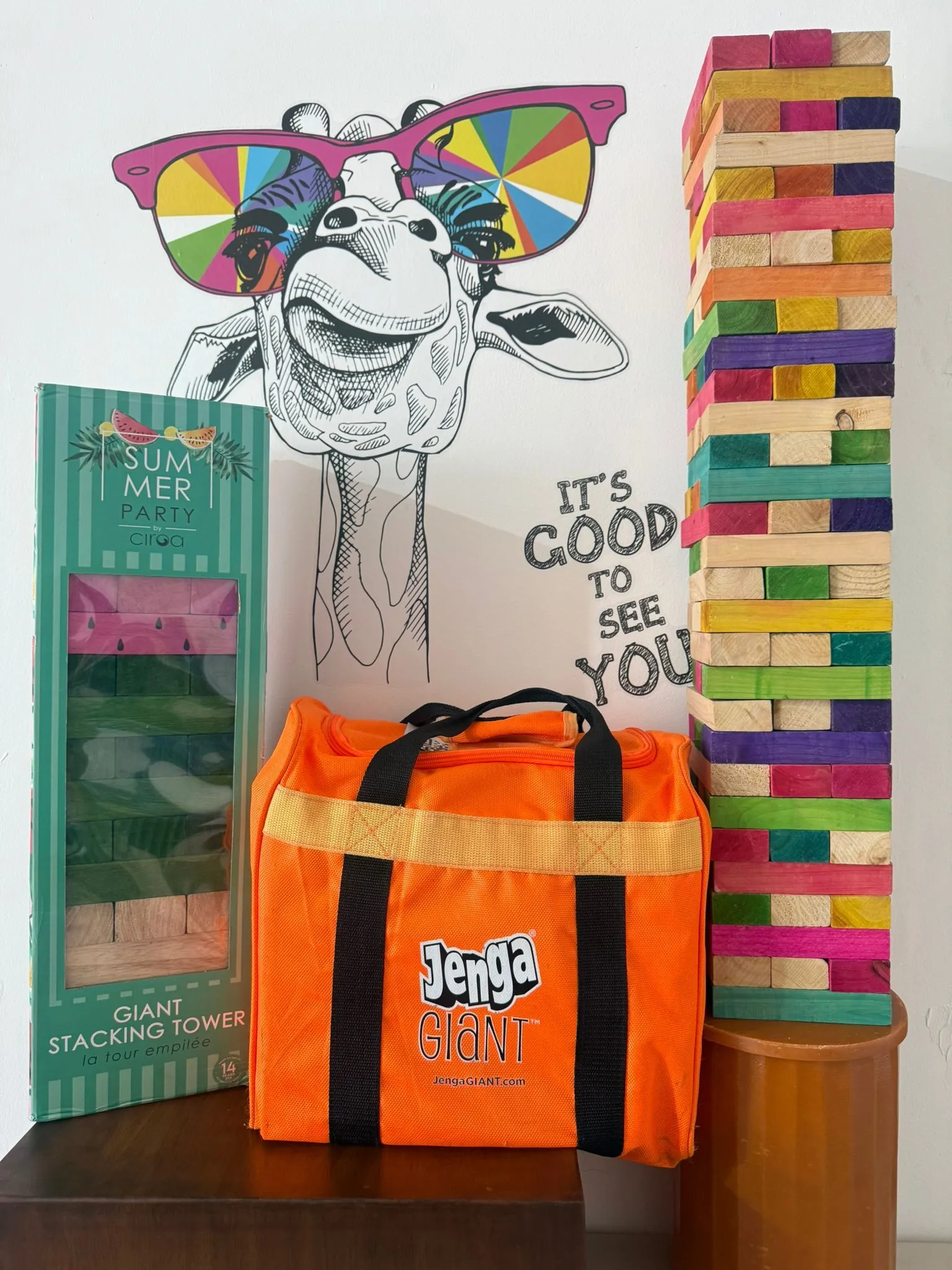 Jenga Gigante - Mas que 4pie / 1.25m