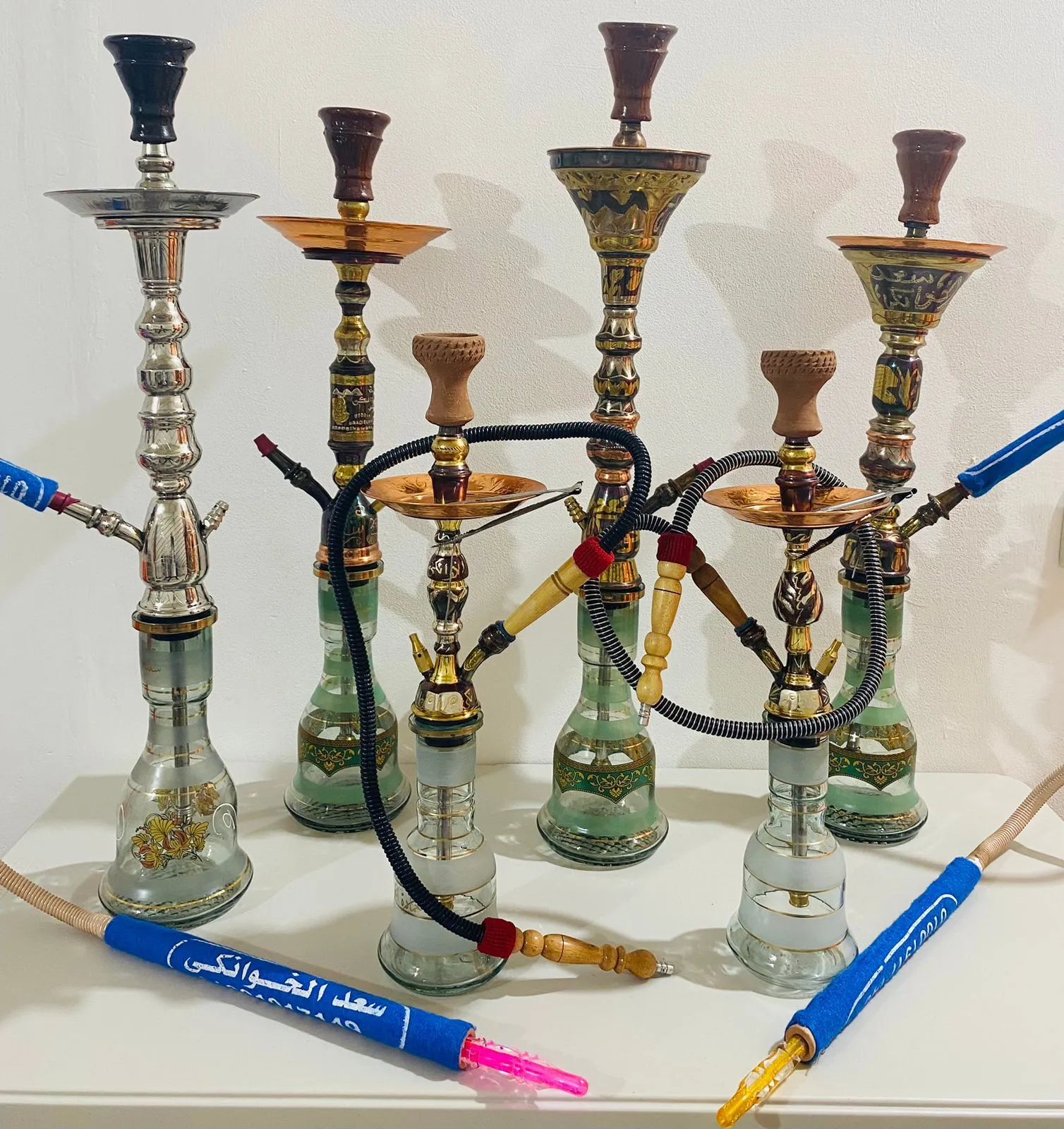 5 Hookah = 3 Grandes y 2 Pequeñas (ahorro 30%)