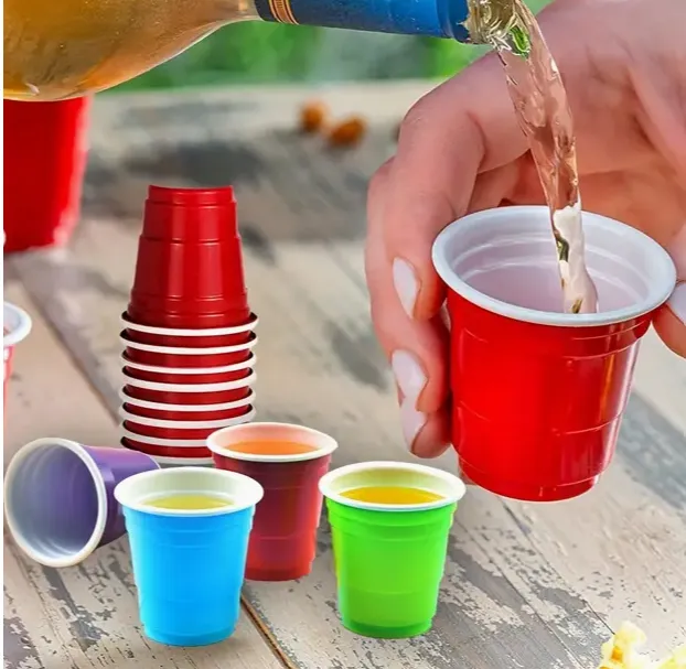 50 X Pequeñas Desechables De 60ml (shot glass)