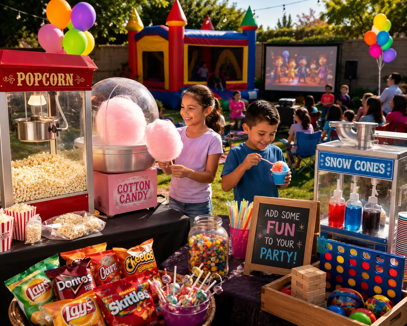 Concessions and Yard Games