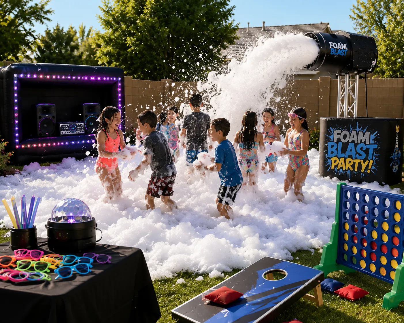 Foam Blast Party Package