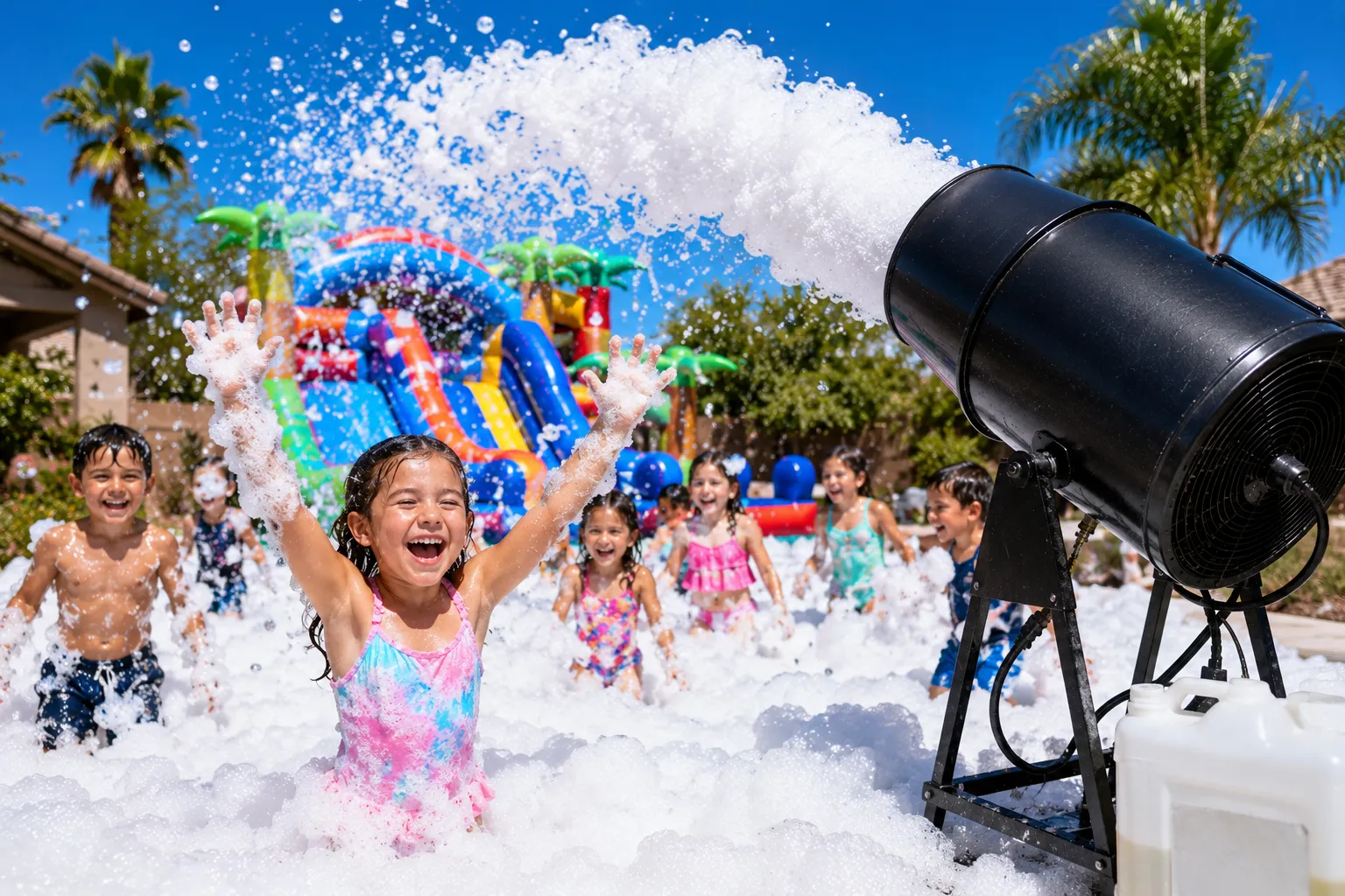 Foam Party Cannon Experience 🫧🎉