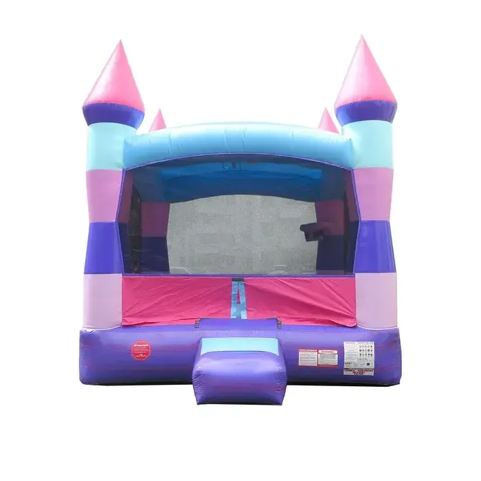 Cotton Candy Castle Bounce House