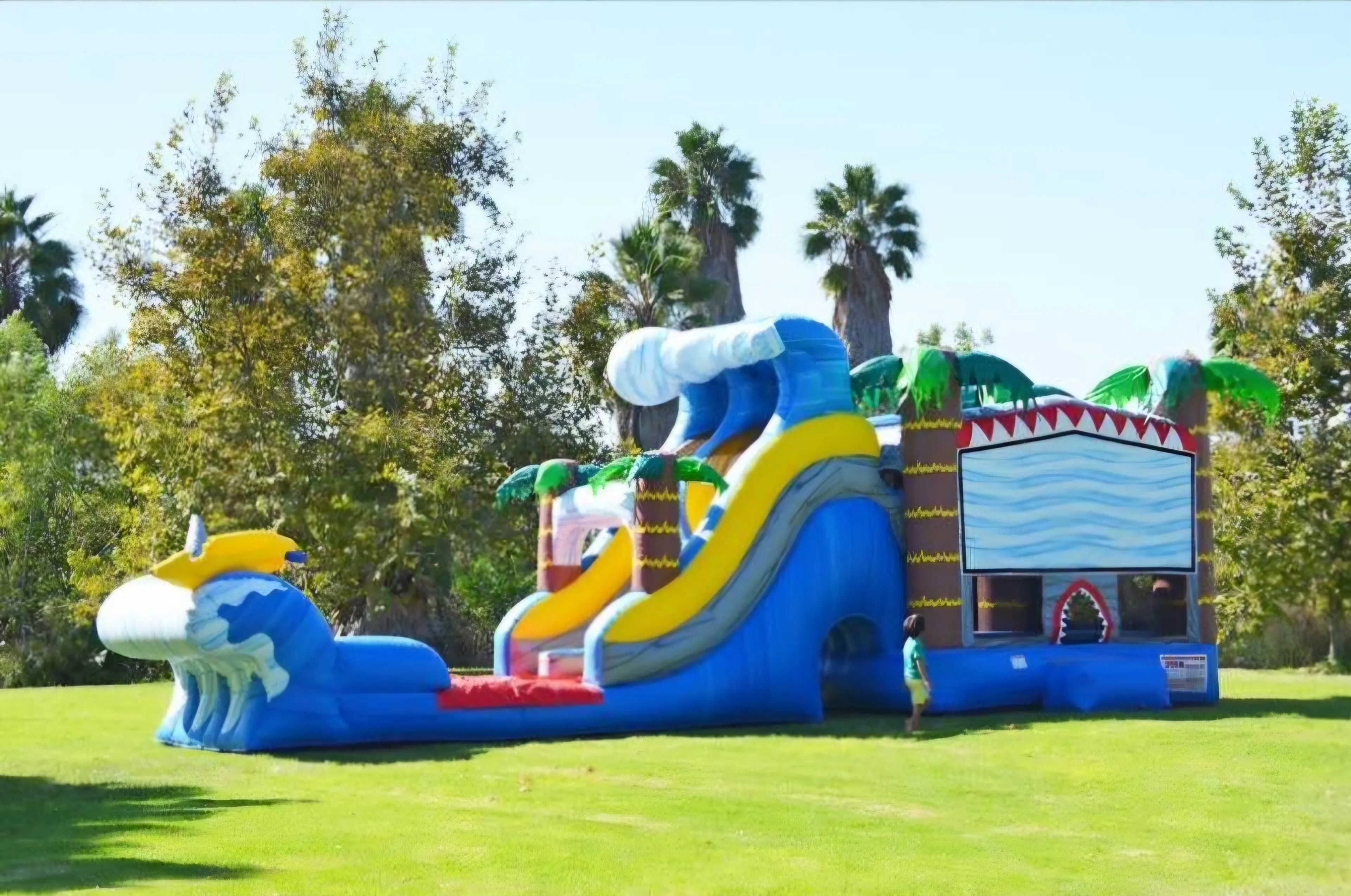 Shark Wave Combo Water Slide