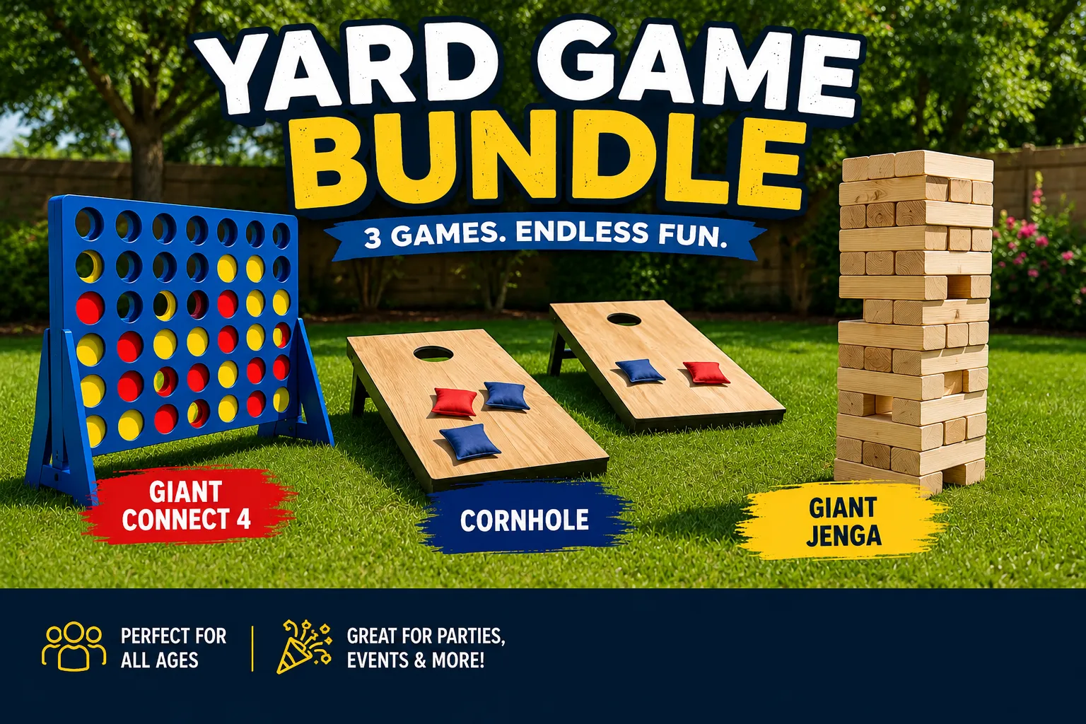 Yard Game Bundle