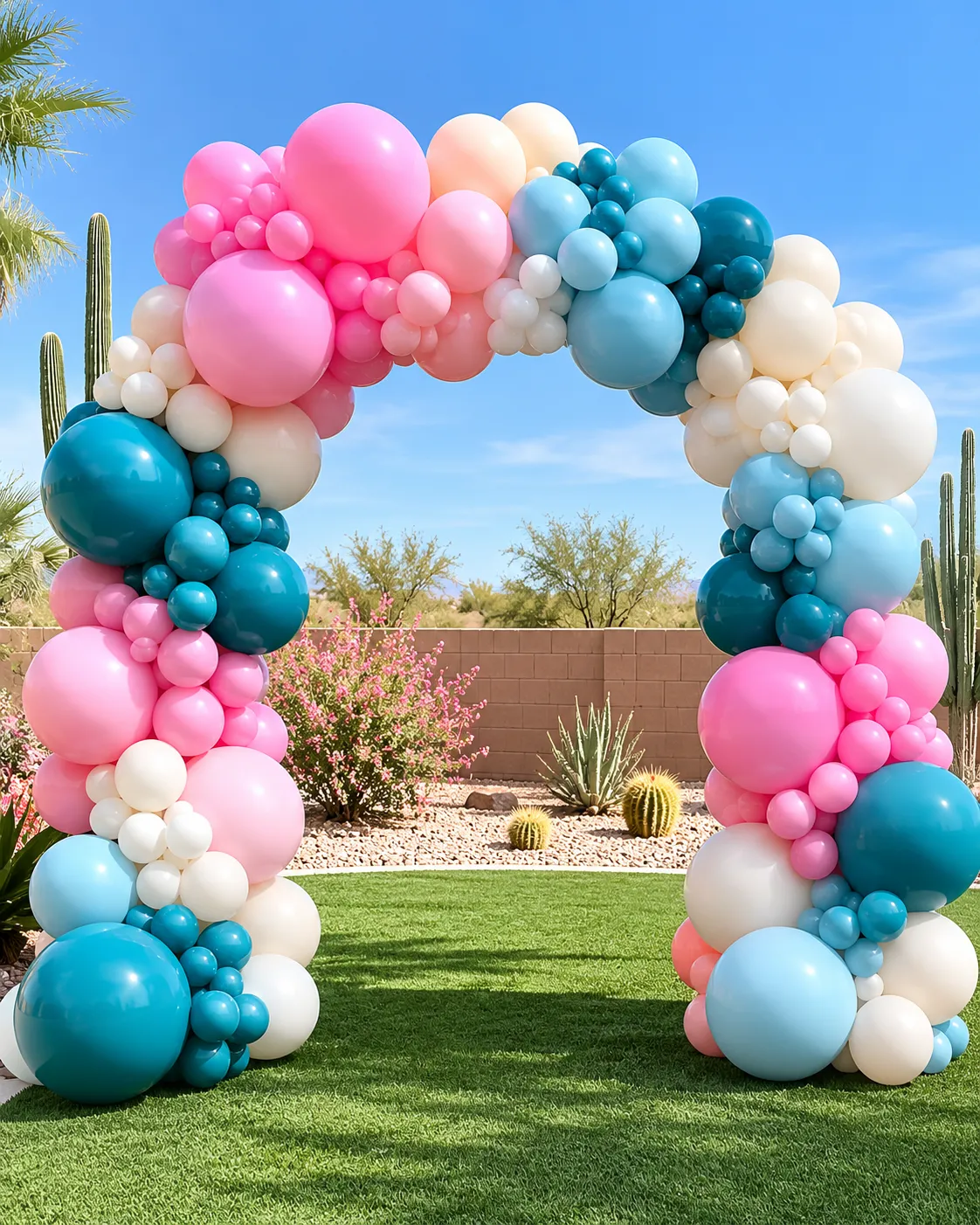 Full Organic Balloon Arch