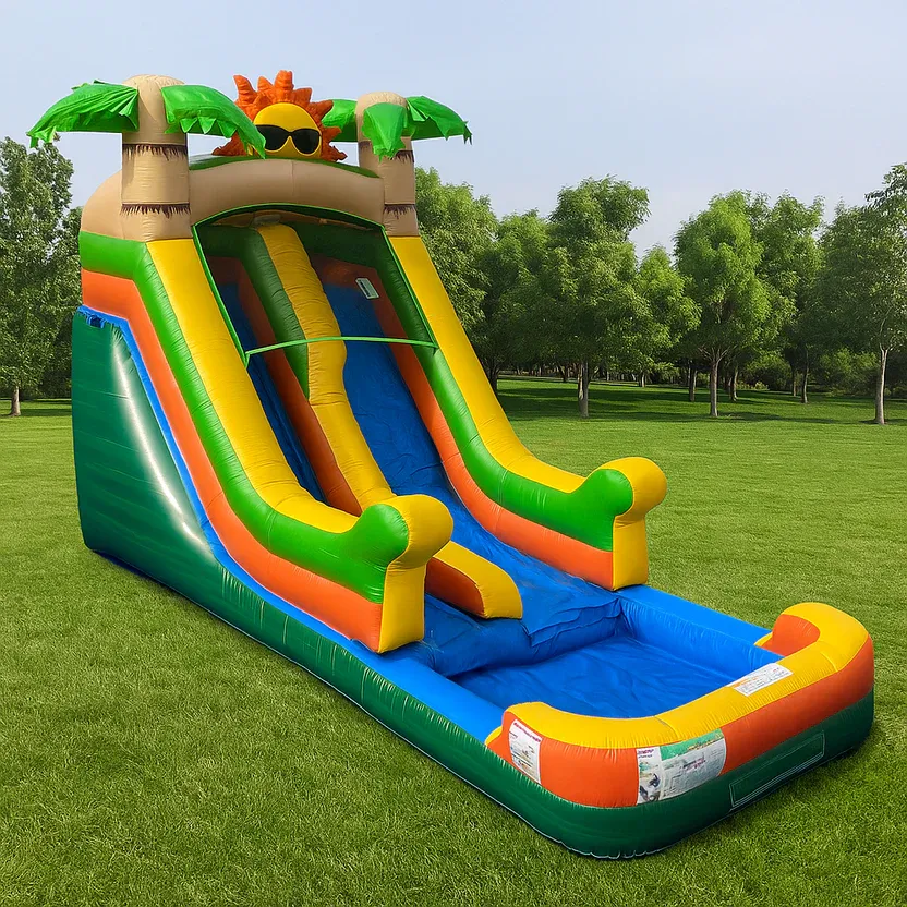 🌴 13ft Tropical Water Slide