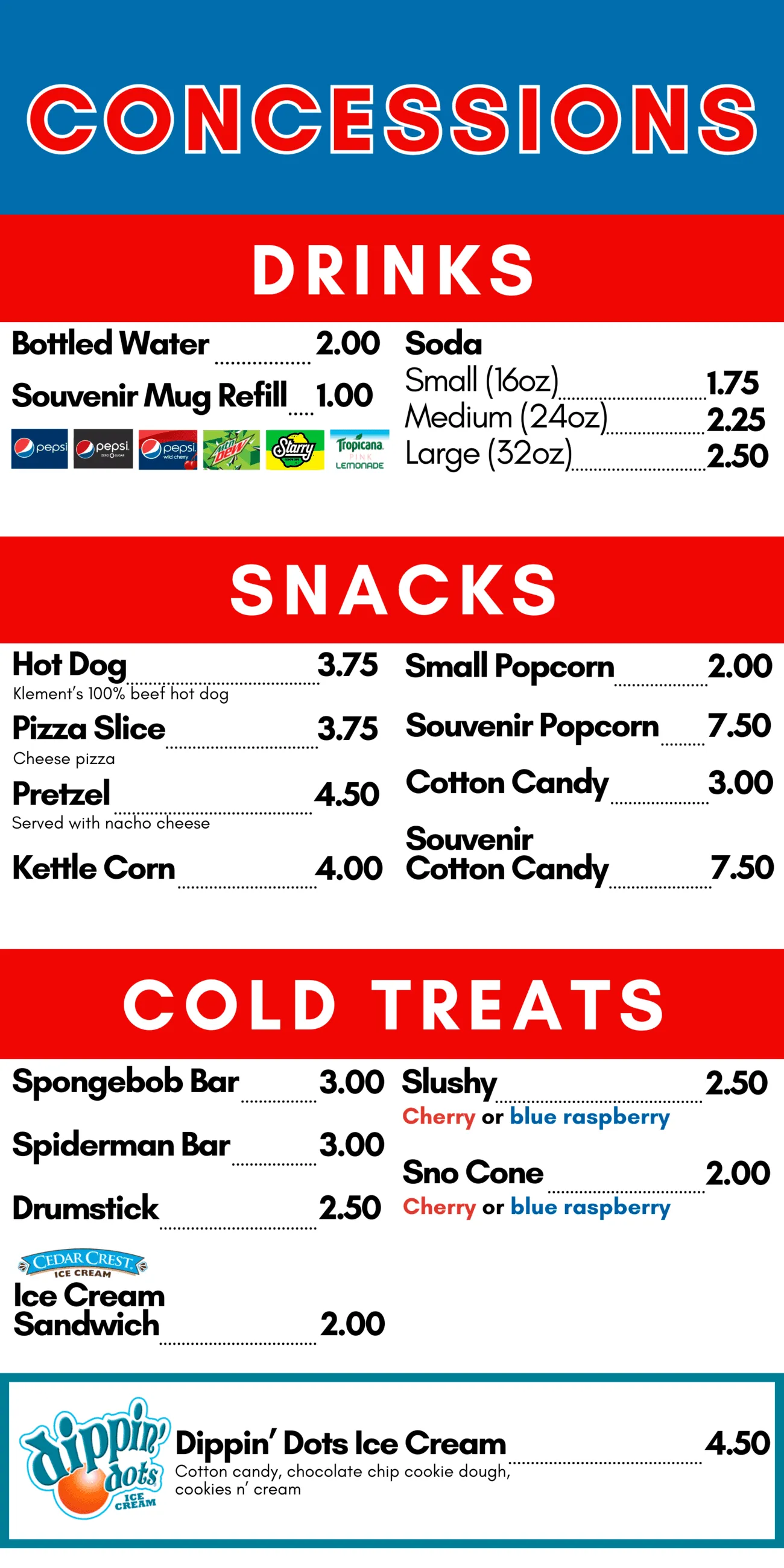 Concessions