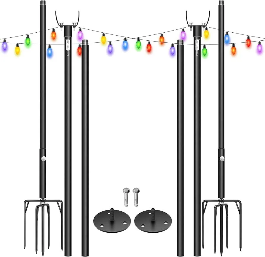 Stakes for Hanging String Lights