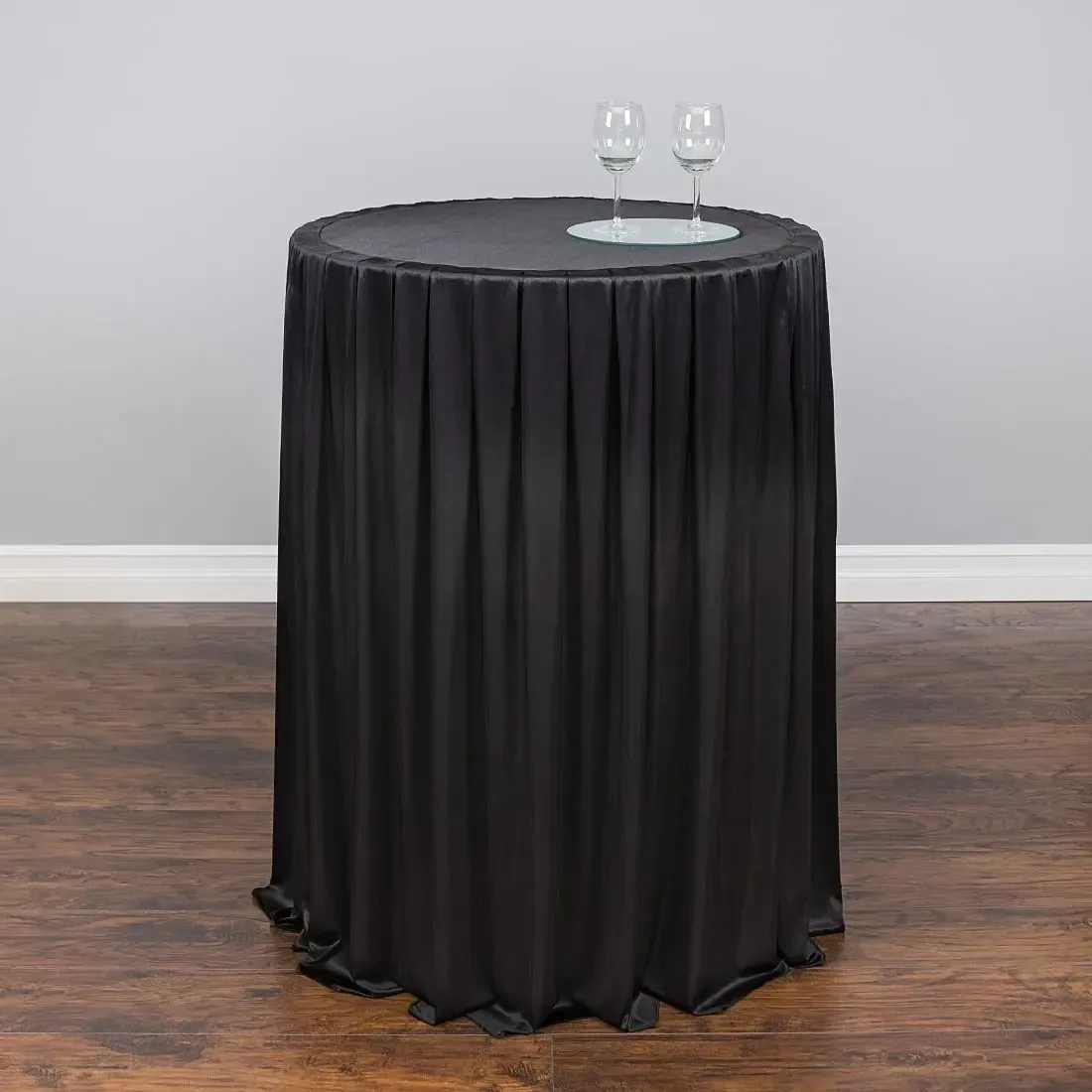 Cocktail Table Linen - Black 78x106"