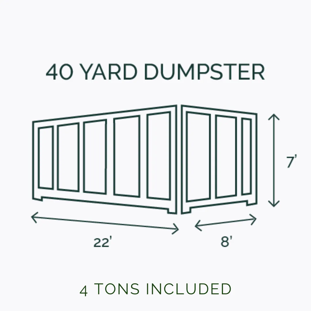 40yd Dumpster
