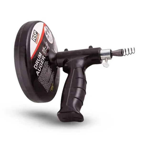 Plumber Snake (Drum (Manual) 25Ft 1/4")
