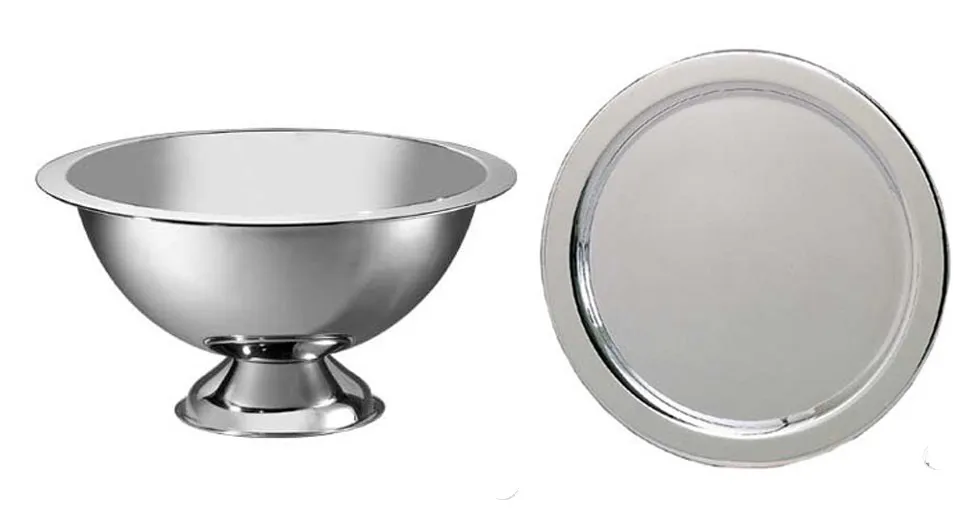 Punch Bowl - 3 gallon silver (formal)