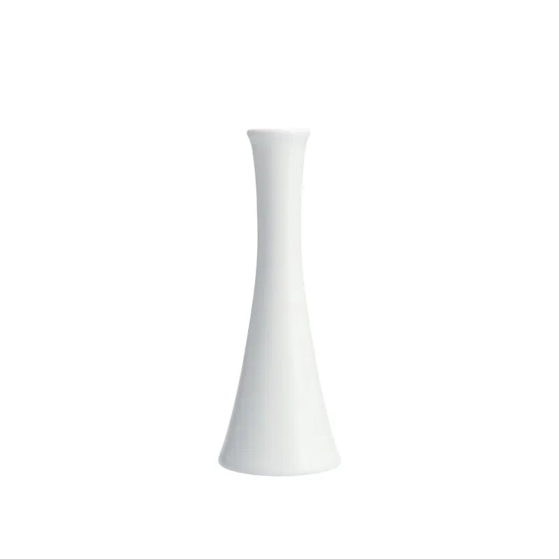 Bud Vase - White  6"