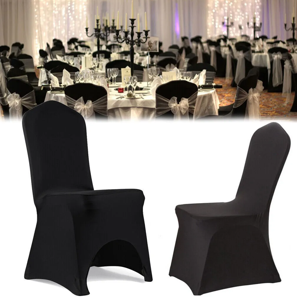 Chair Cover - Black Spandex